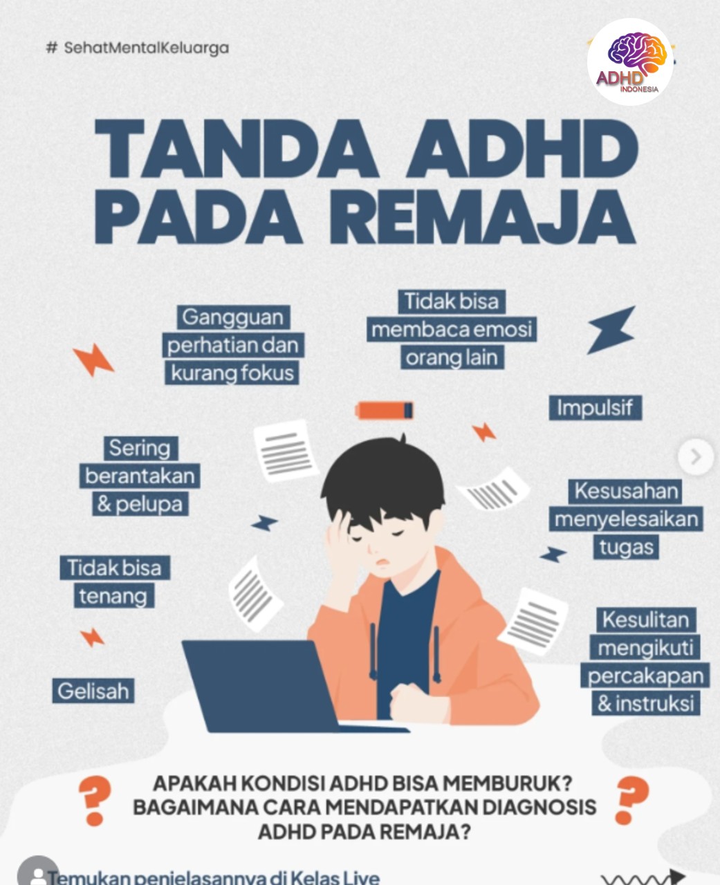 Screening ADHD Non-Diagnostik: Edukasi Awal bagi Orang Tua di Kabupaten Maluku Tengah